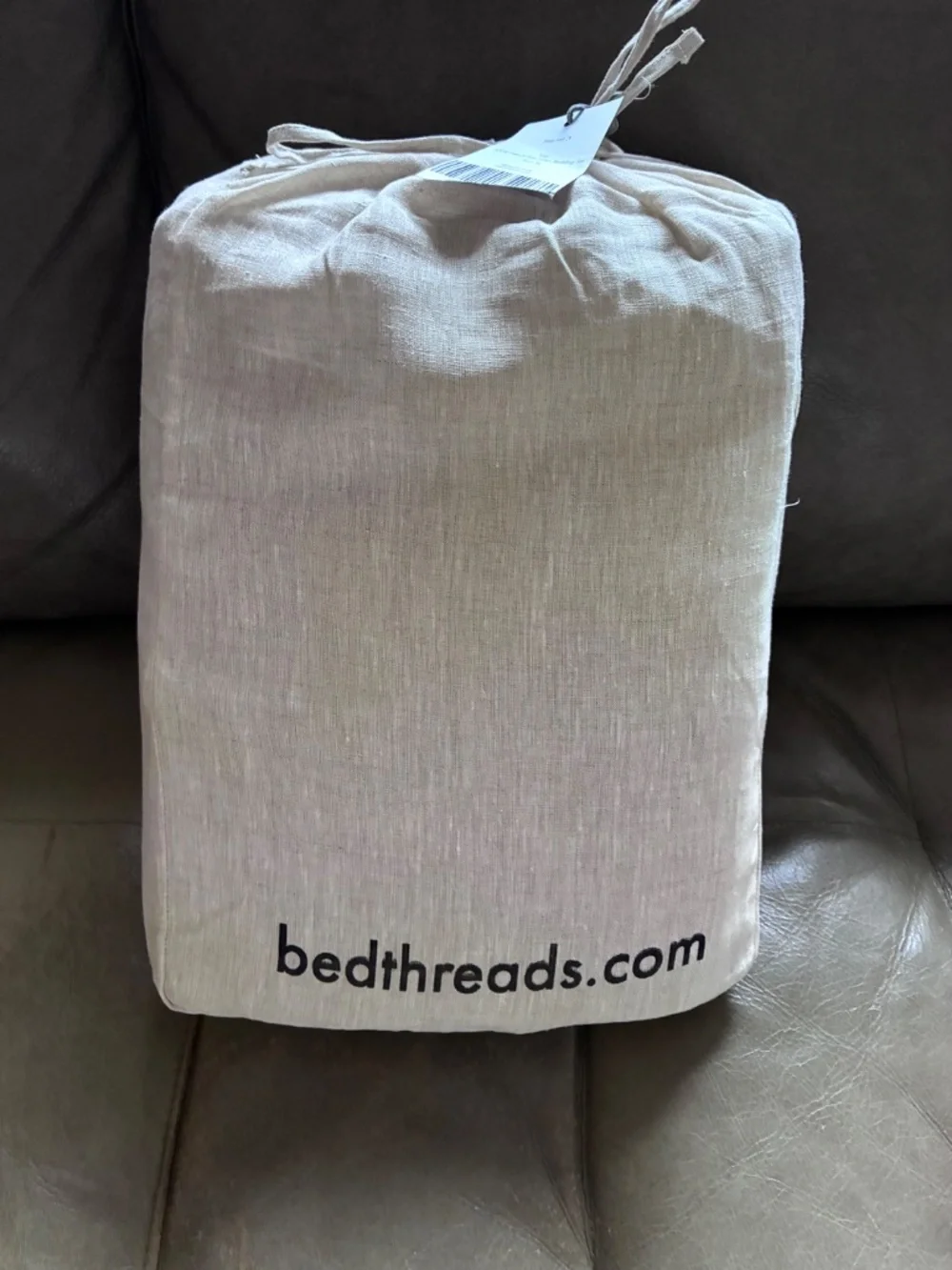 Bed Threads 100% Flax Linen Fog Bedding Set TWIN XL Duvet Sheet Pillowcases